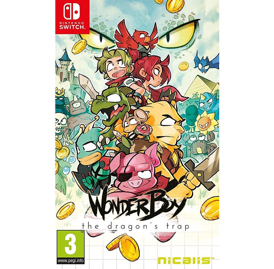 Pelit - Wonder Boy: The Dragon's Trap - Nintendo Switch - Seikkailu - 5060264372232