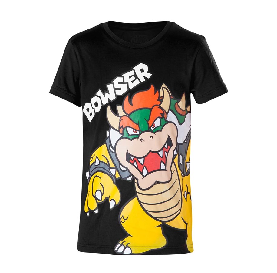 Fanituotteet - Nintendo - Bowser Kids T-shirt - 110/116 - T-paita - 801546