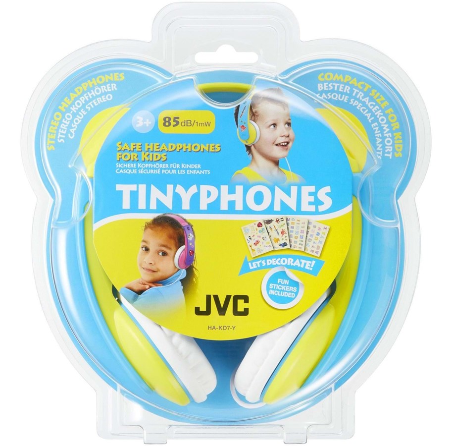 Kuulokkeet - JVC  Kids Headphones - HA-KD7-Y-E