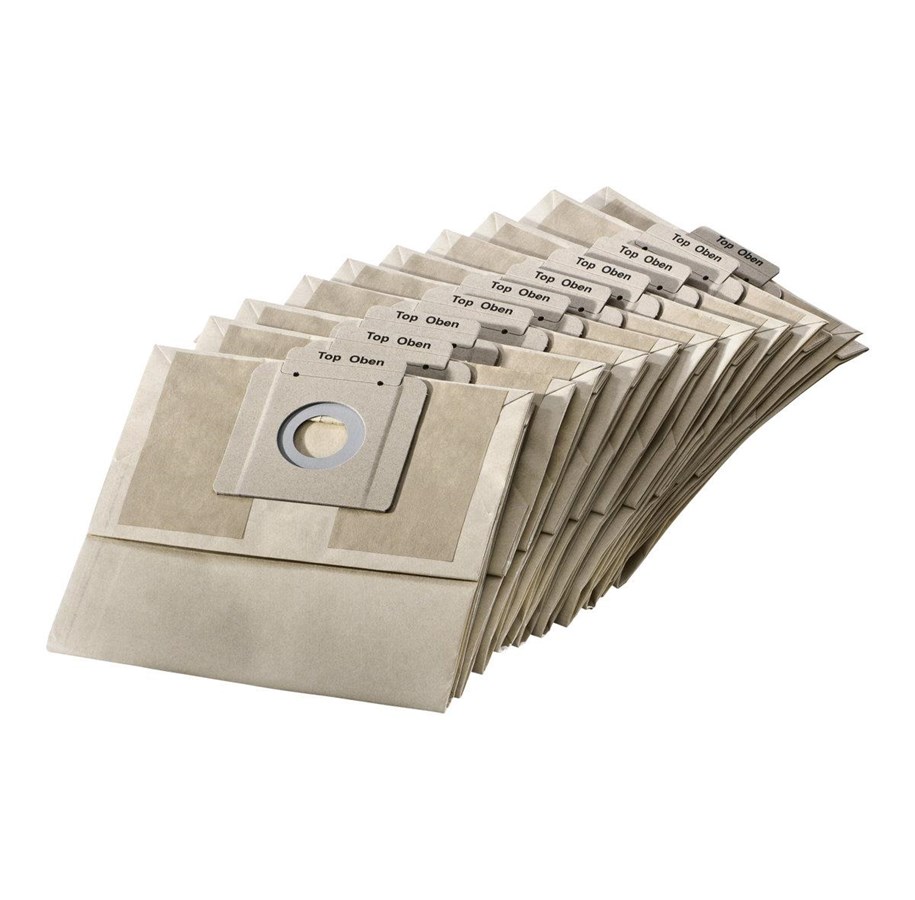 Pölypussi - Kärcher Paper filter bags 10pcs BV 5/1 LP | 6.904-4 - 6.904-403.0
