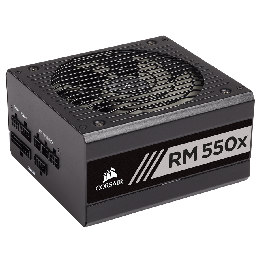 Virtalähde - Corsair RM550x (2018) Virtalähde - 550 Watt - 140 mm - ATX - 80 Plus Kulta sertifioitu - CP-9020177-EU