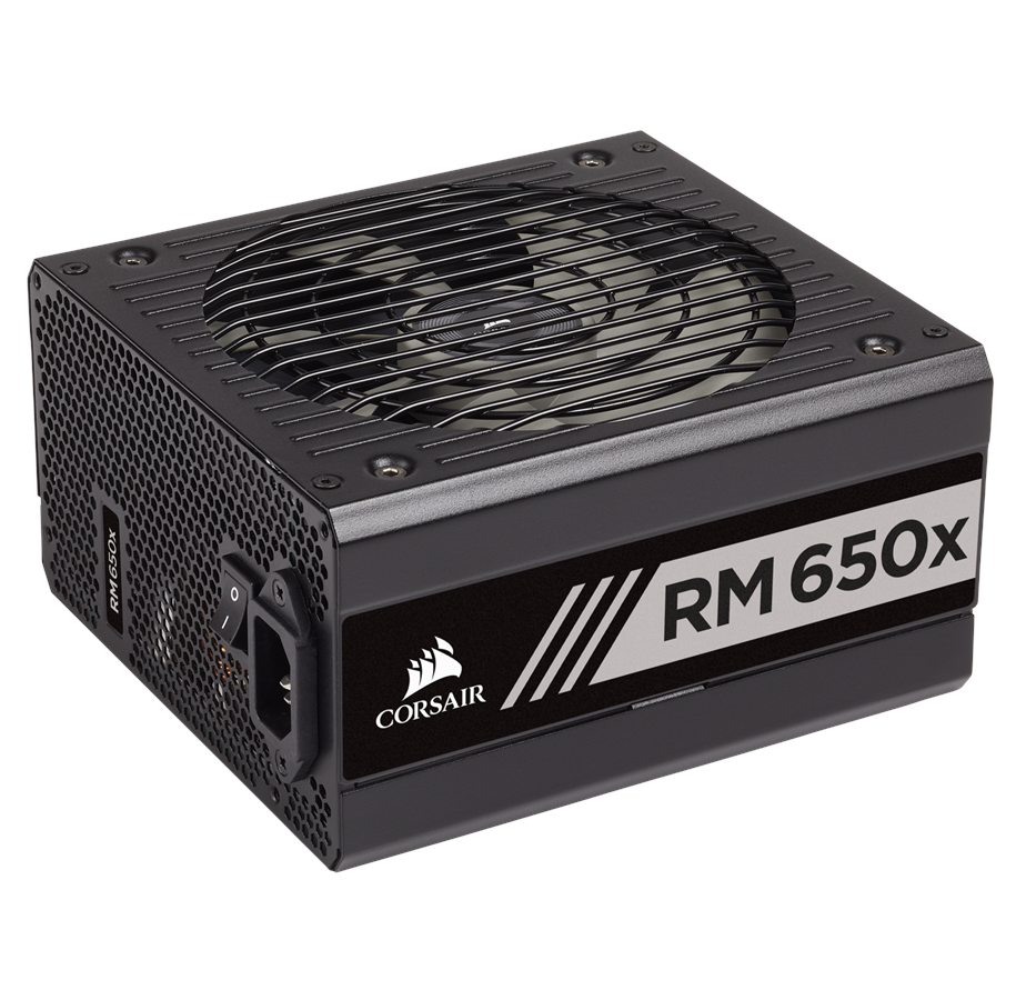Virtalähde - Corsair RM650x (2018) Virtalähde - 650 Watt - 135 mm - ATX - 80 Plus Kulta sertifioitu - CP-9020178-EU