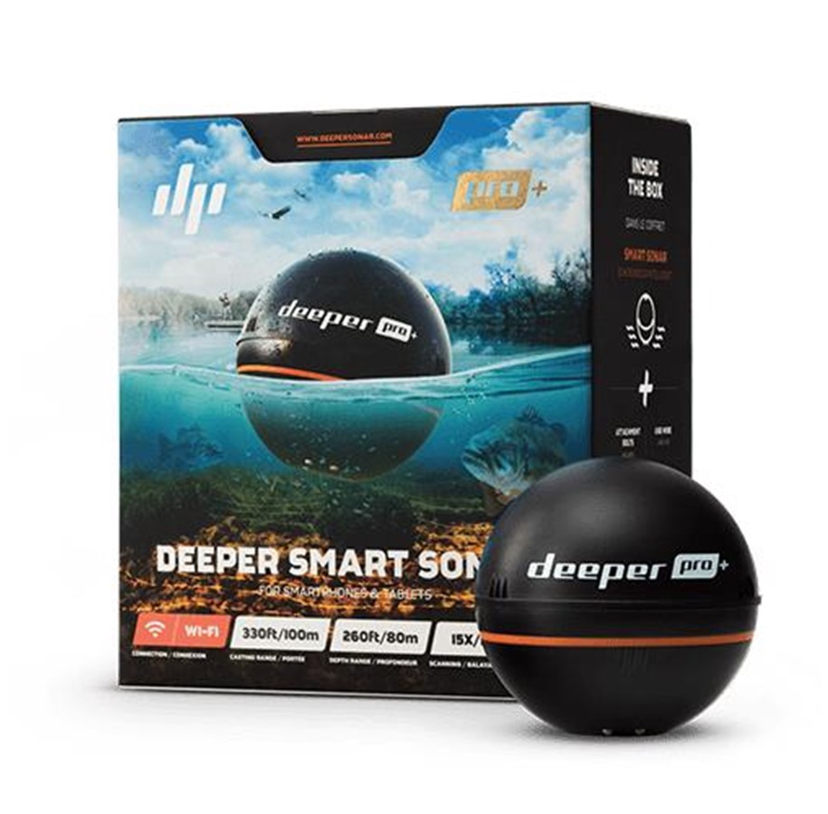 Videokamerat - Deeper Smart Fishfinder Sonar PRO+ - FLDP-13