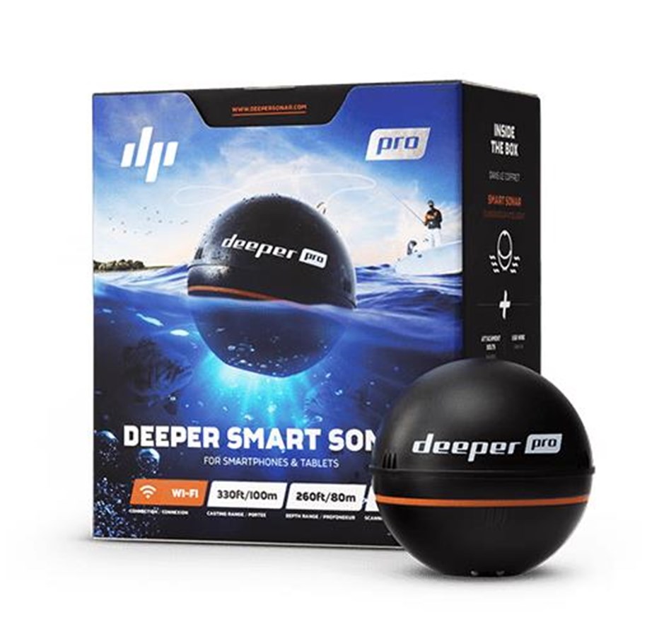 Videokamerat - Deeper Älykäs kalastuskaiku Sonar Pro - DP1H20S10
