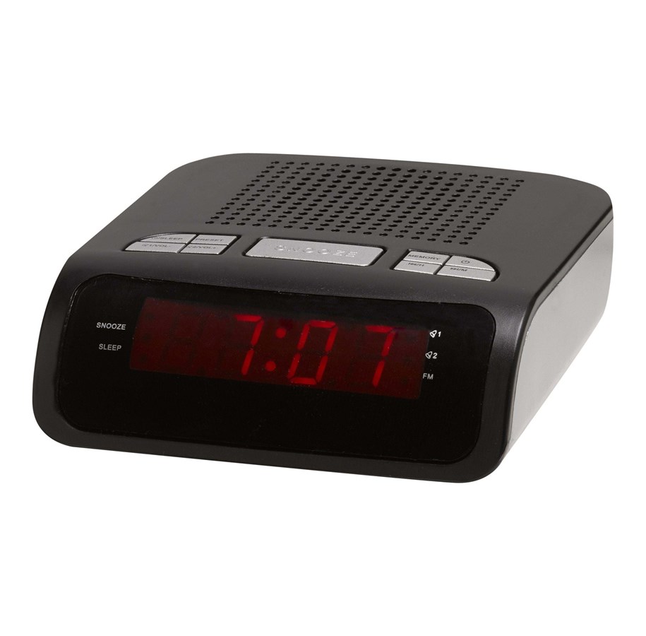 DAB, Verkko- & Kelloradiot - DENVER CR-419MK2 - clock radio - FM - Musta - CR-419MK2