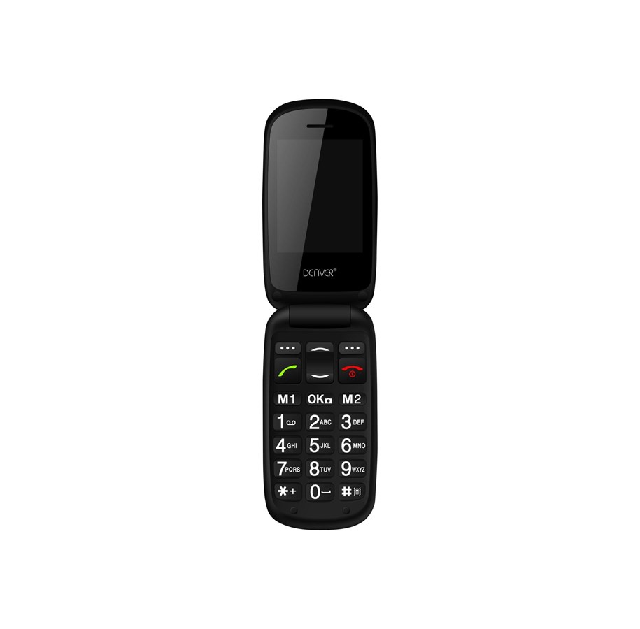 Puhelimet - DENVER GSP-130 - red - GSM - mobile phone - GSP-130RED