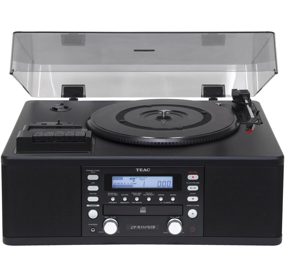 Levysoitin - TEAC LP-R550USB - audio system - Levysoitin musta - LP-R550USB-B