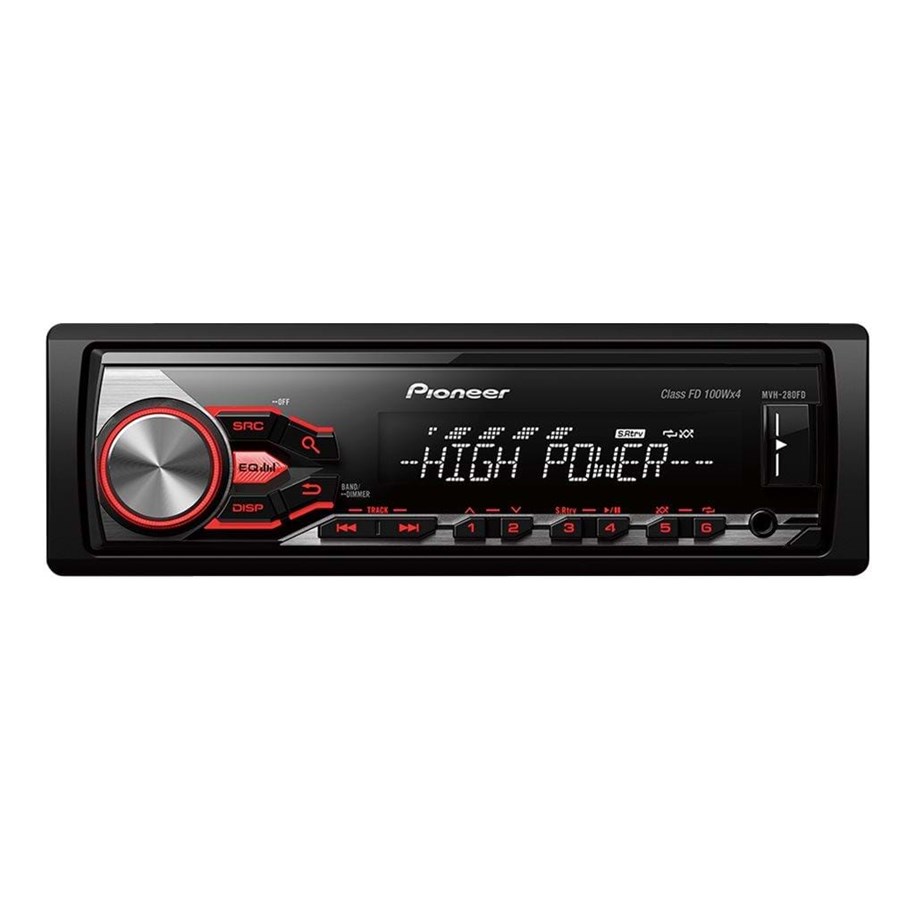 Autostereot - Pioneer MVH 280FD - Autoradion - MVH-280FD