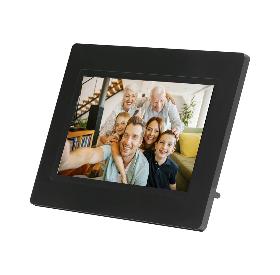 Digitaaliset valokuvakehykset - DENVER FRAMEO PFF-710BLACK - PFF-710BLACK