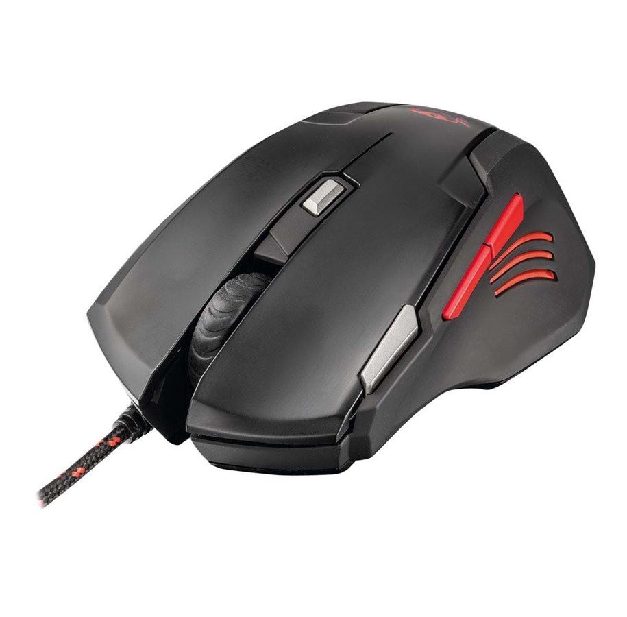 Hiiret - Trust GXT 111 Gaming - Hiiri - 7 painiketta - Musta - 21090