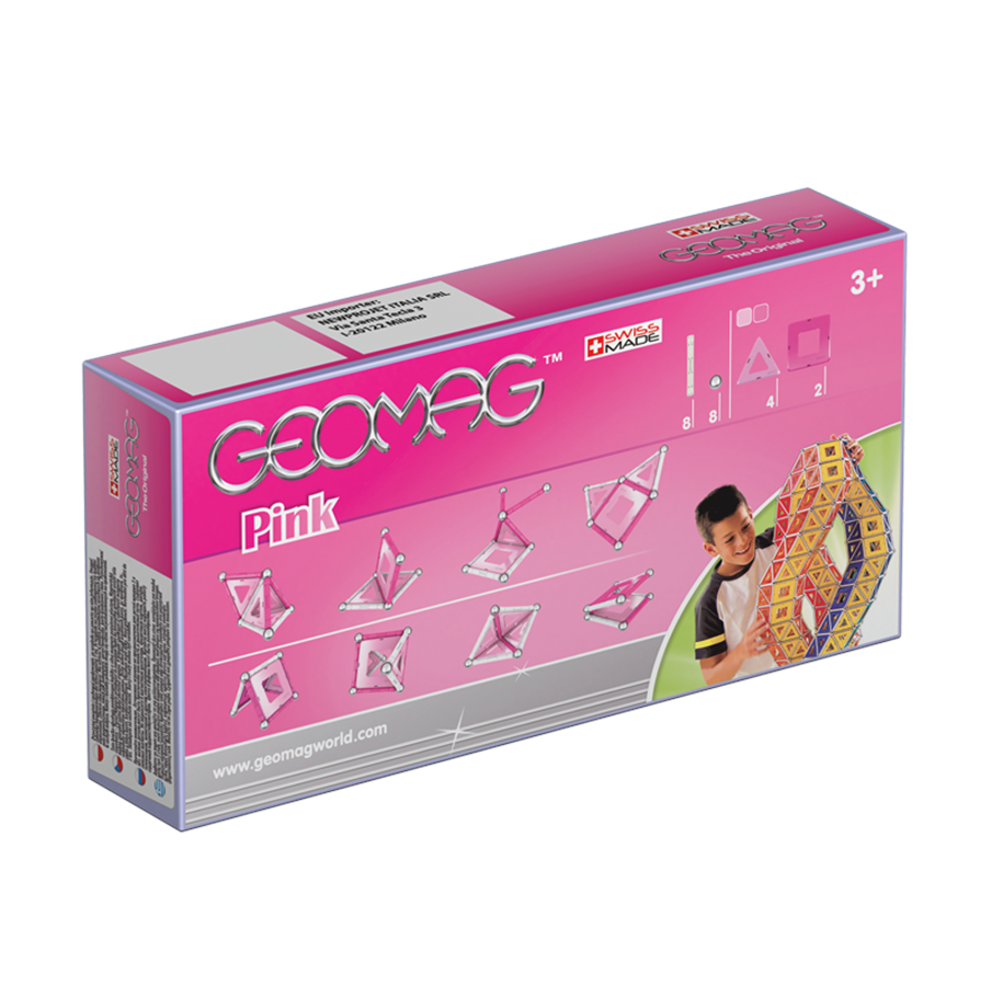 Rakennussarjat - Geomag Pink 22 - GM340