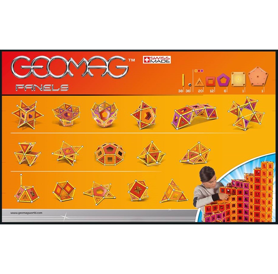 Rakennussarjat - Geomag Panels 114 - 463