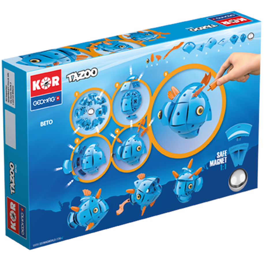 Rakennussarjat - Geomag KOR Tazoo Beto - GM601
