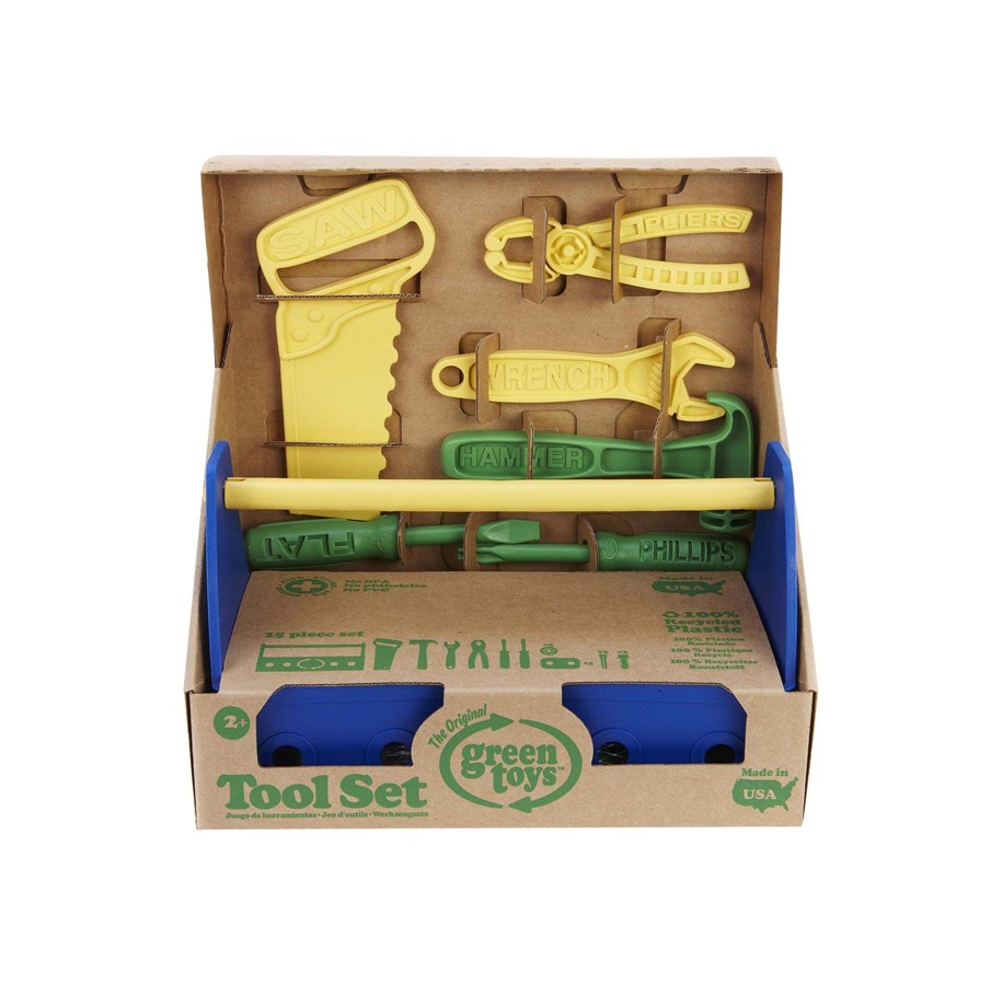 Leluautot - Green Toys - Tool Set - TLSB-1019