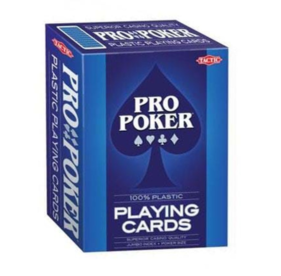 Lautapelit - Tactic Propoker plastic playing cards - 03133