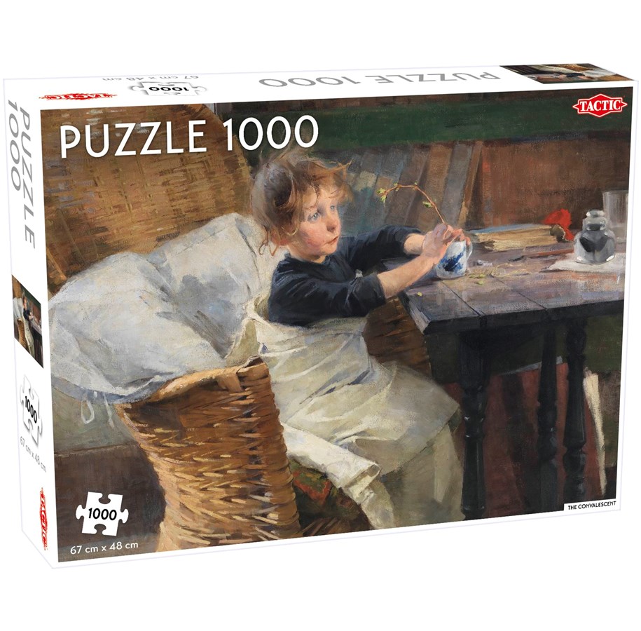 Palapelit - Tactic Puzzle Schjerfbeck 'The Convalescent' 1000pcs (mu - 54729