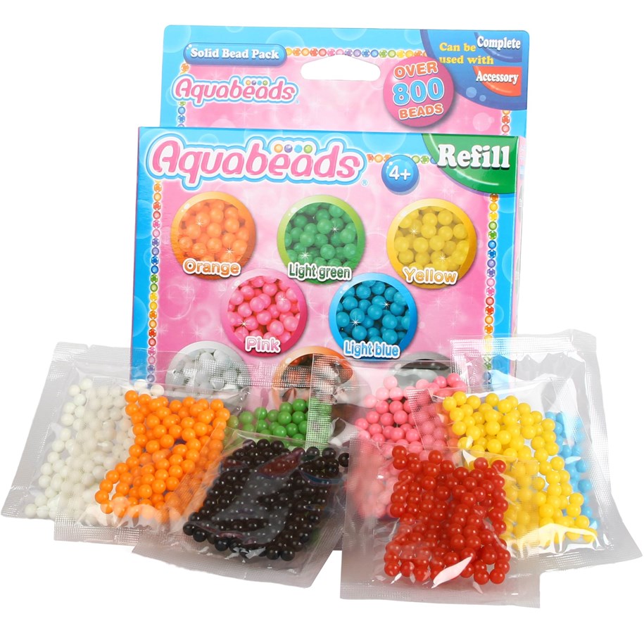 Luovat leikit - Epoch Aquabeads Solid Bead Pack - AQUA-79168