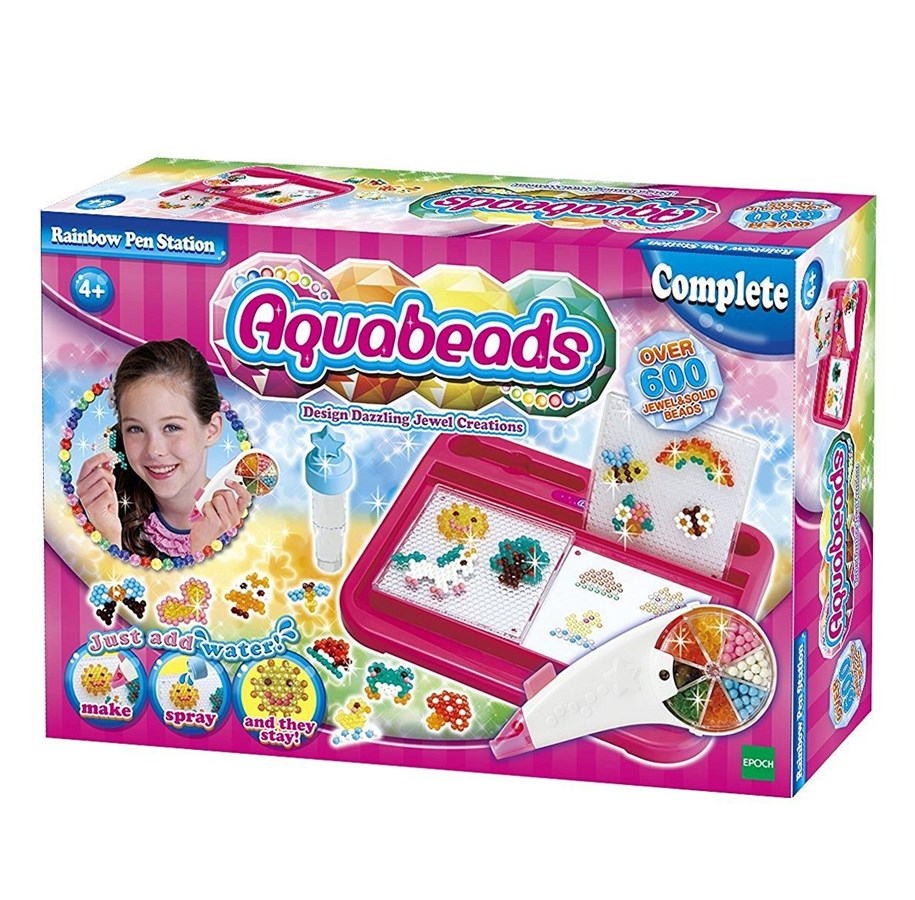 Luovat leikit - Sylvanian Families Aquabeads Rainbow Pen Station - AQUA-79118
