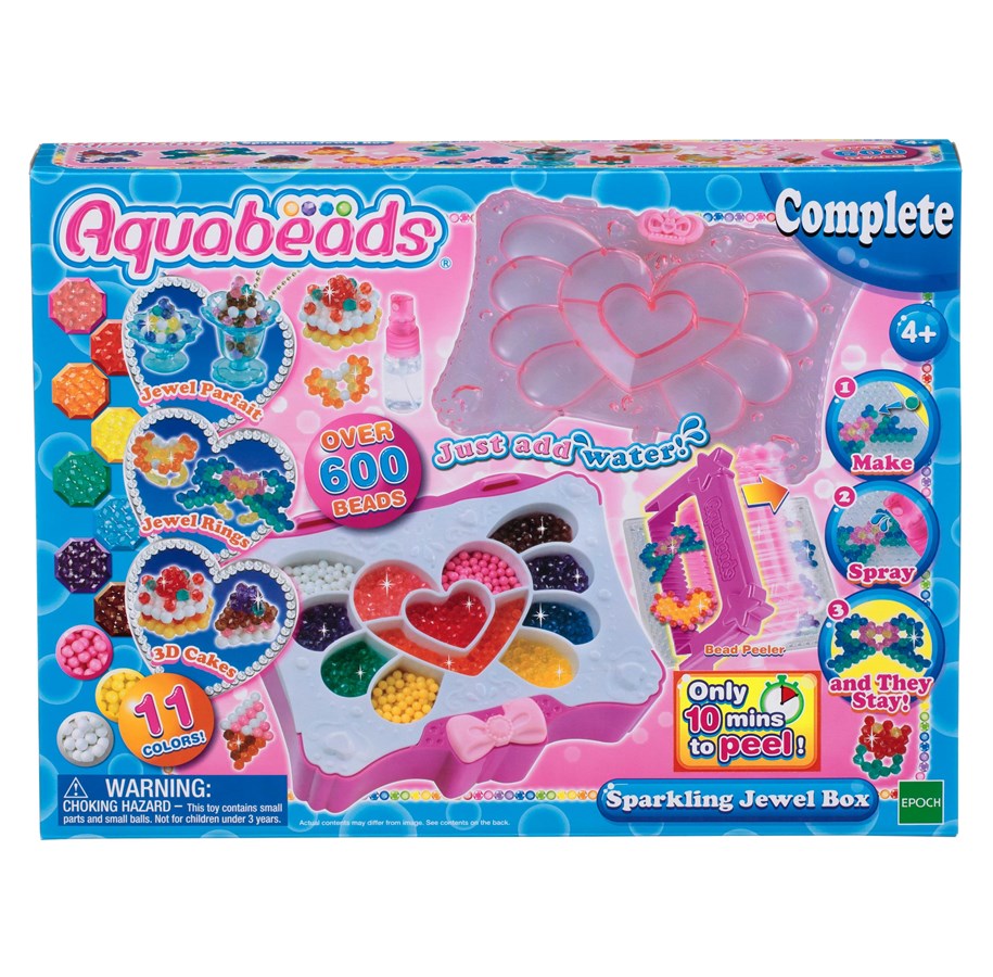 Luovat leikit - Sylvanian Families Aquabeads Sparkling Jewel Box - AQUA-30268