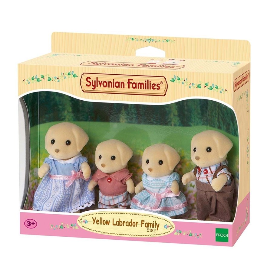 Nuket, pehmolelut ja oheistarvikkeet - Sylvanian Families Yellow Labrador Family - EPO-5182