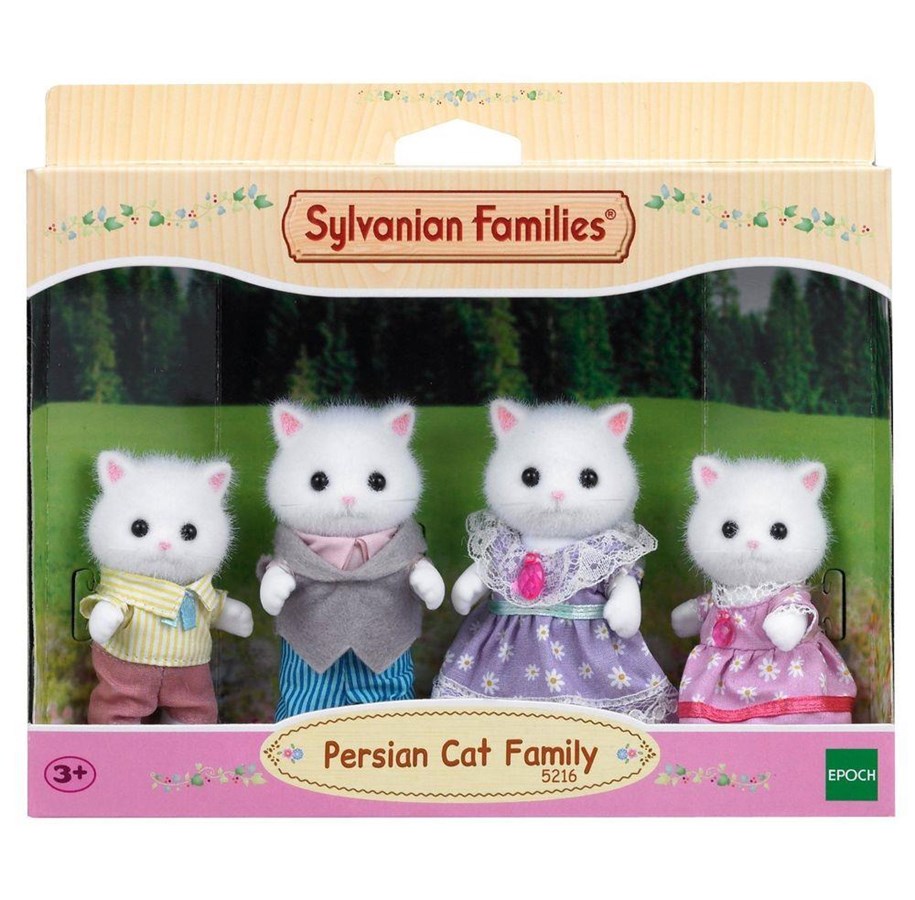 Nuket, pehmolelut ja oheistarvikkeet - Sylvanian Families Persian Cat Family - SYLVAN-5216