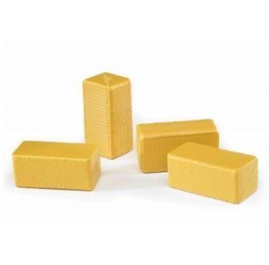 Leluautot - Bruder Accessories: 4 block hay bales - BRUDER-2342