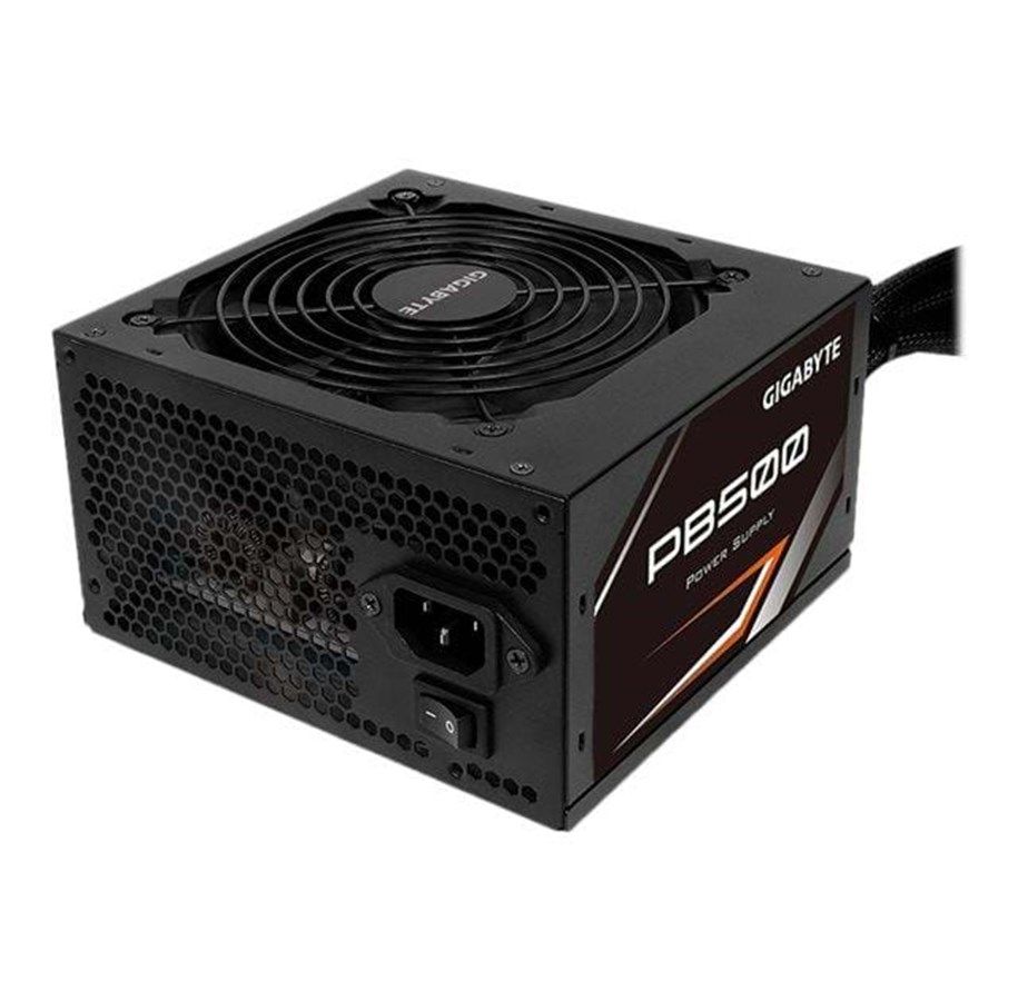 Virtalähde - GIGABYTE PB500 Virtalähde - 500 Watt - 120 mm - ATX - 80 Plus Pronssi sertifioitu - GP-PB500