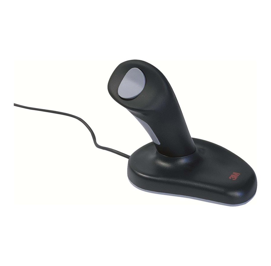 Hiiret - 3M Ergonomic Mouse EM500GPL-AM Large - Ergonominen hiiri - Musta - 70-0710-9881-1