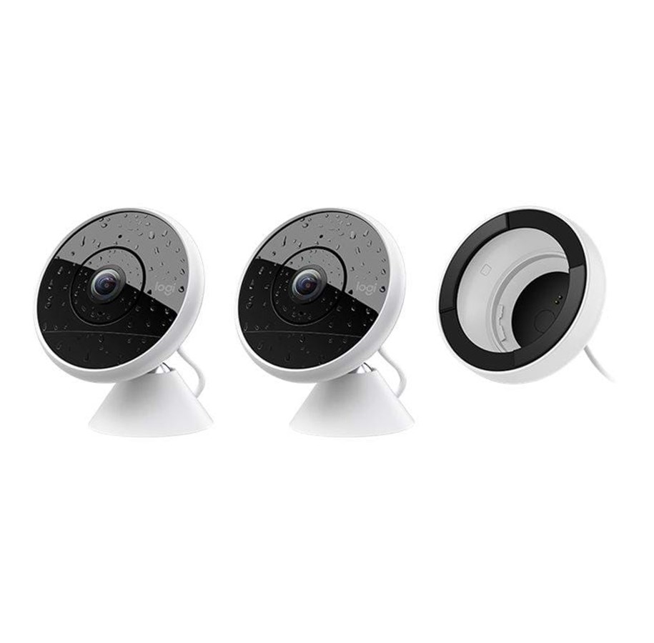 Verkkokamerat - Logitech Circle 2 - Wired - network surveillance camera - 961-000470