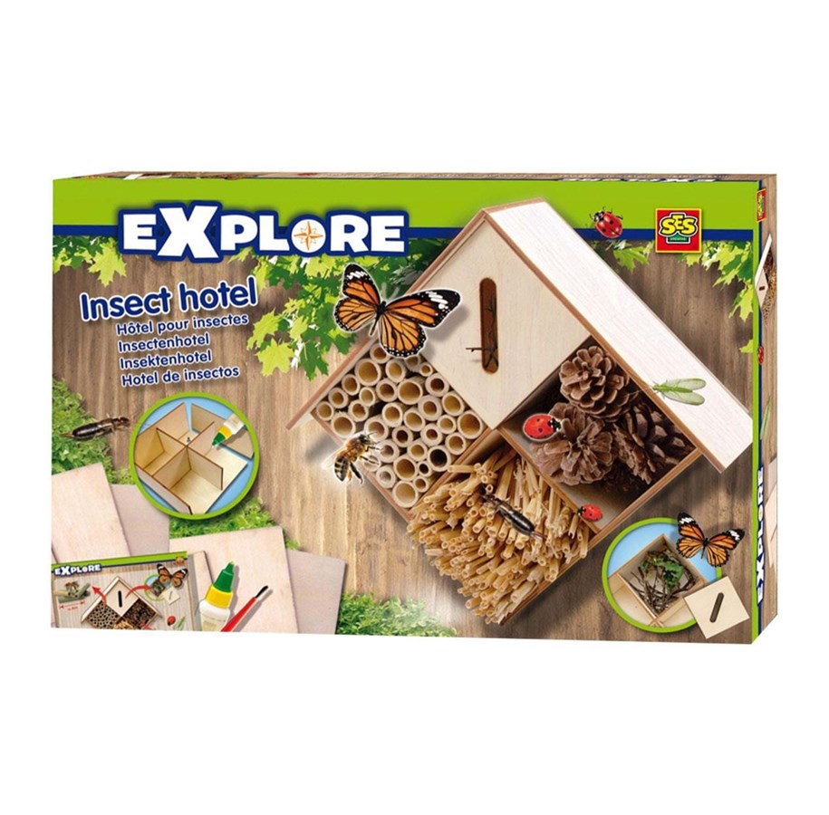 Luovat leikit - SES Creative Hyönteishotellin nikkarointi - 8710341250089