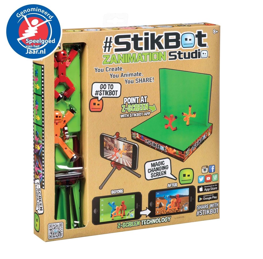 Luovat leikit - StikBot Zanimation Studio - 32881