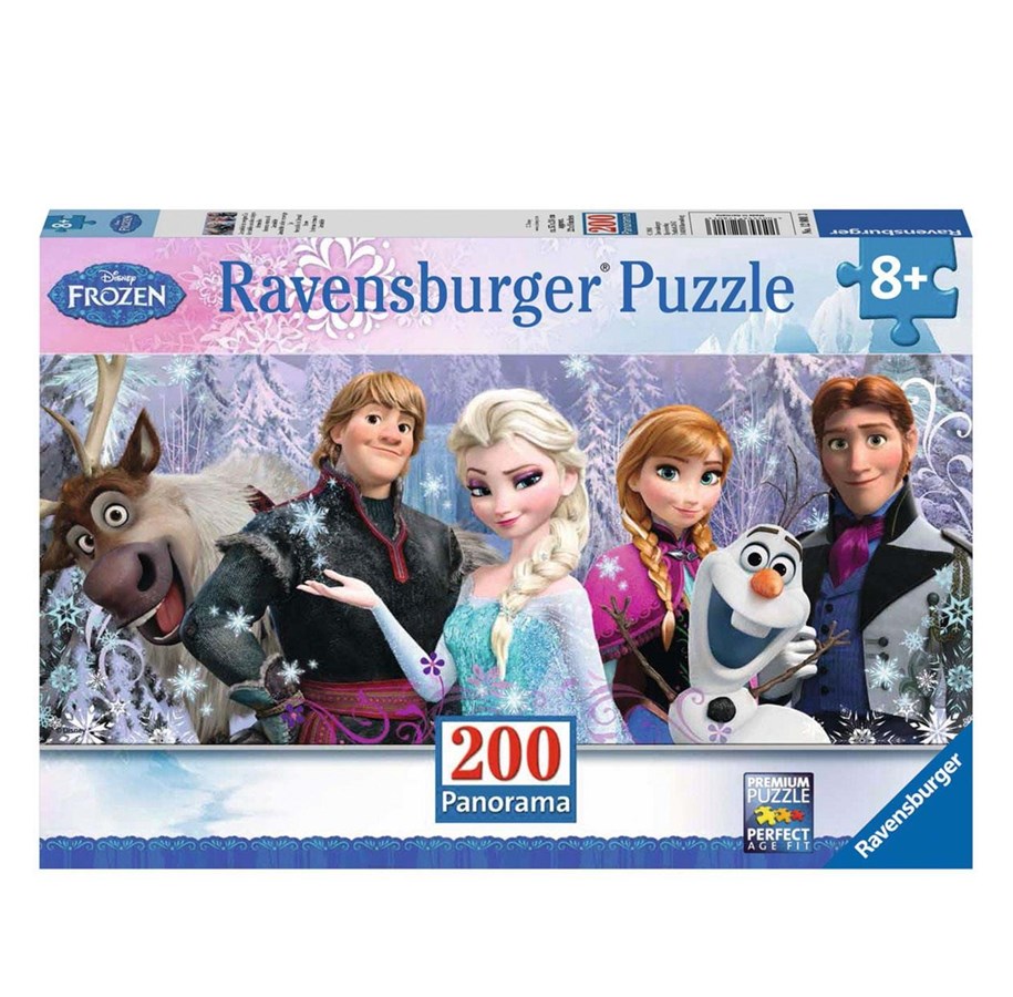 Palapelit - Ravensburger Disney Frozen Panorama puzzle 200st. - 128013