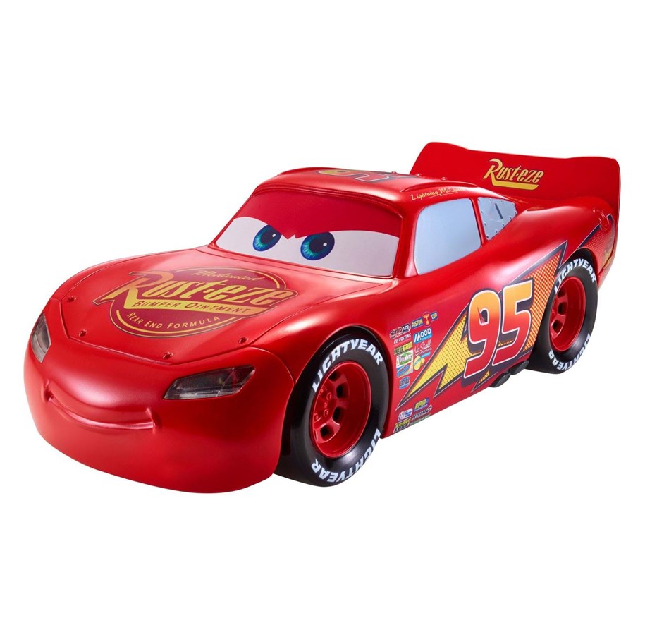 Leluautot - Cars - Moving and Talking Lightning McQueen - FDW13