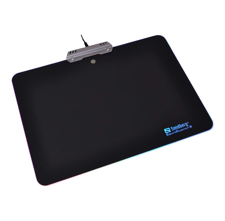 Lisävarusteet hiirelle ja näppäimistölle - Sandberg Touch RGB Aluminium - mouse pad - 520-31