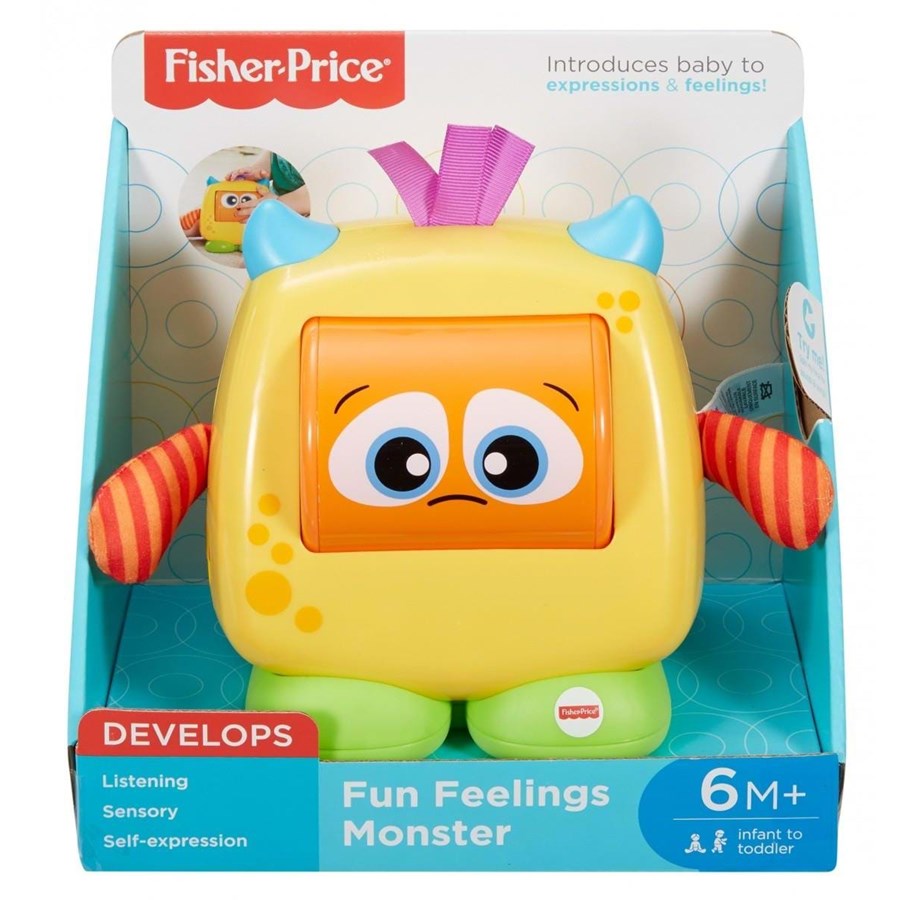 Vauva- ja taaperolelut - Fisher-Price FEELINGS MONSTER DRG13 - DRG13
