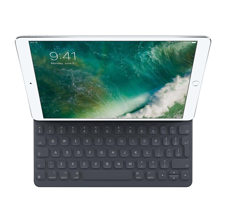 Näppäimistöt - Apple Smart Keyboard for 10.5-inch iPad Pro - International - Näppäimistö & Foliosetti - Musta - MPTL2Z/A
