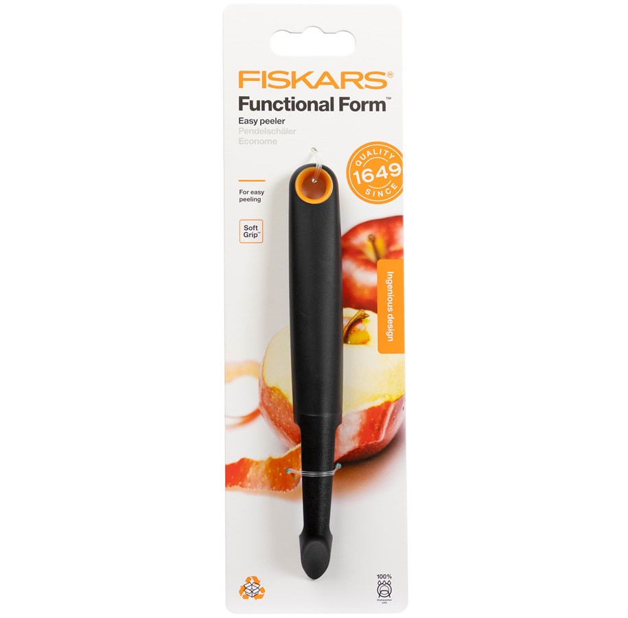 Keittiövälineet - Fiskars Functional Form Peeler 6 cm. - 1014419