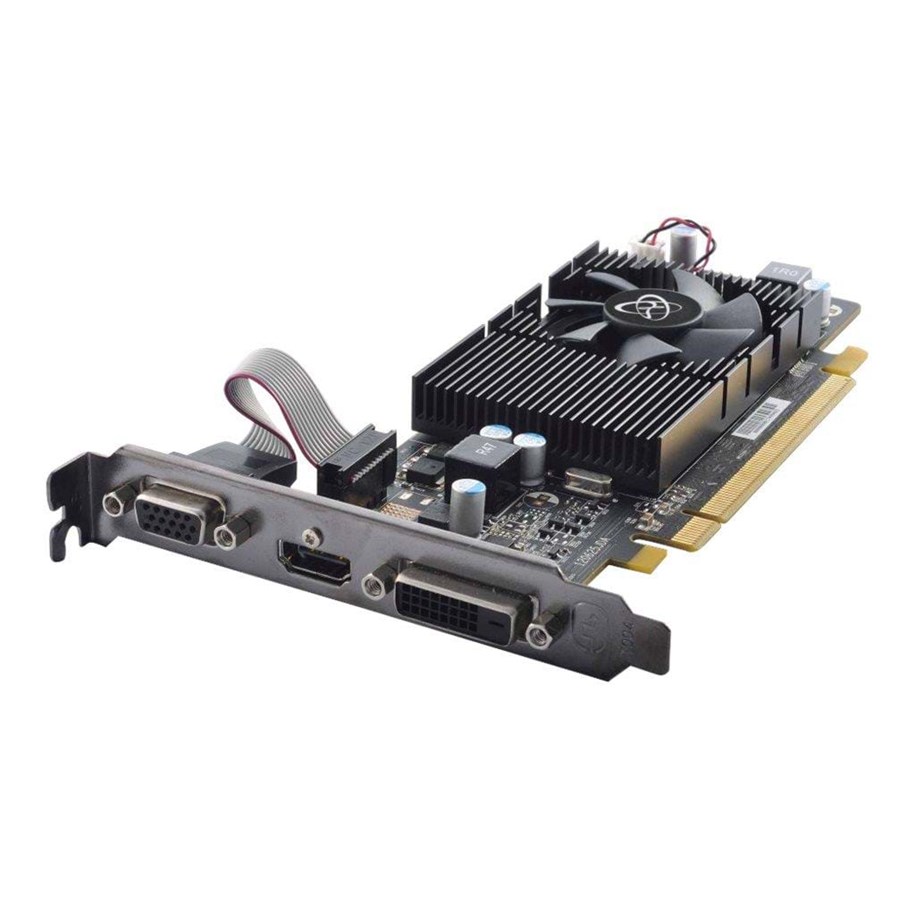 Näytönohjaimet - XFX Radeon R5 230 - 2GB GDDR3 RAM - Näytönohjaimet - R5-230A-CLF2