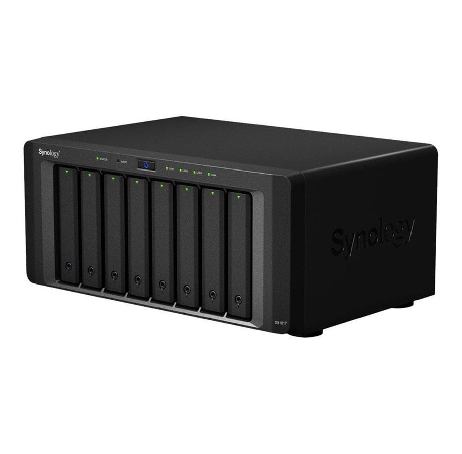 NAS-Palvelimet - Synology Disk Station DS1817 - NAS-Palvelimet - DS1817