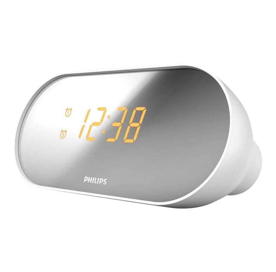 DAB, Verkko- & Kelloradiot - Philips AJ2000 - clock radio - FM - hopea - AJ2000/12