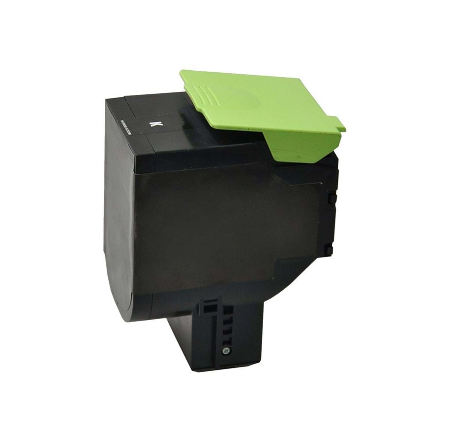 Mustepatruunat, värikasetit ja lisävarusteet - V7 - black - toner cartridge (alternative for: Lexmark 70C2HK0) - V7-CS410K-HY-OV7