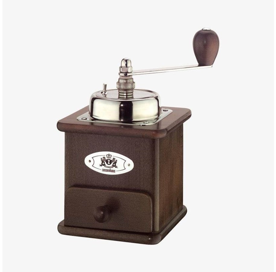 Kahvi ja Espresso - Zassenhaus Brasilia coffee grinder - dark oak - 4006528040012