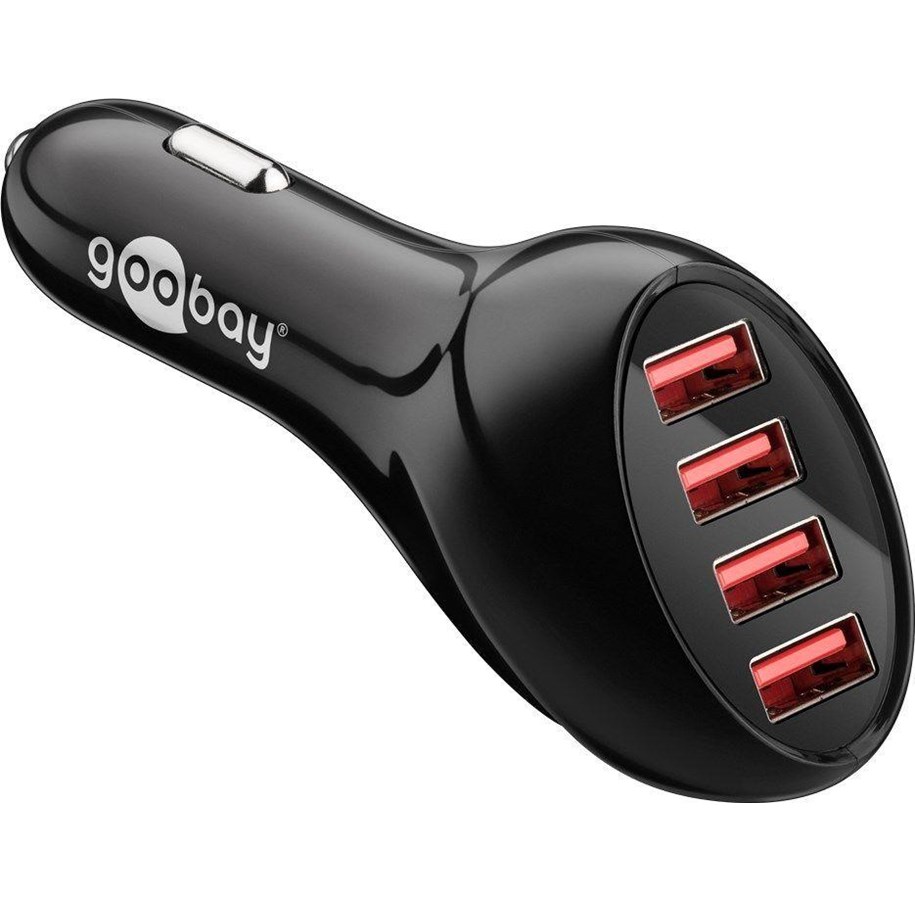 Puhelin - Adapterit & Laturit - Pro USB Car Charger 12V - 4xUSB (10A) - 4040849718182
