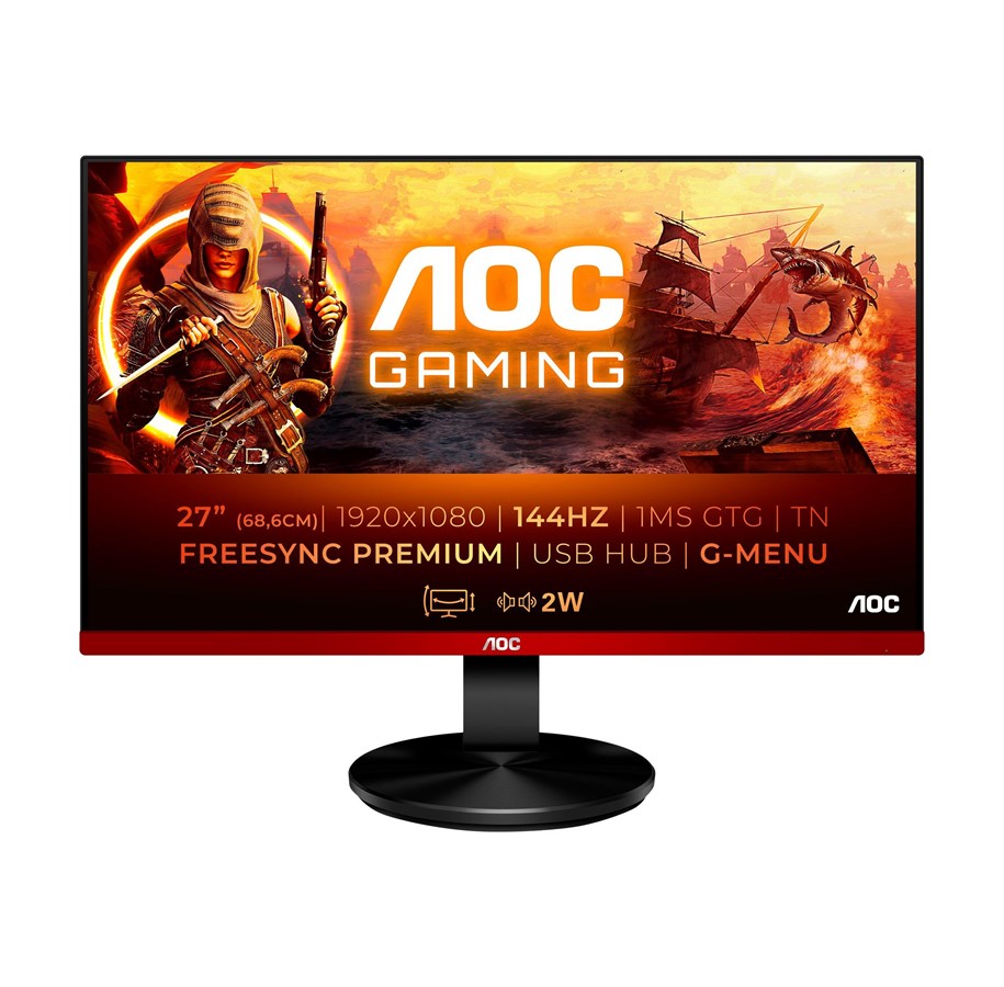 Näyttö - 27" AOC G2790PX 144Hz - G2790PX