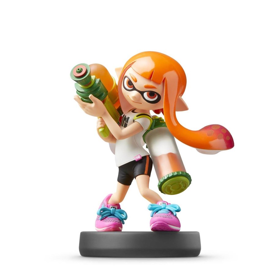 Pelit - lisävarusteet - Nintendo Amiibo Inkling nro 64 (Super Smash Bros. -kokoelma) - 0045496380694
