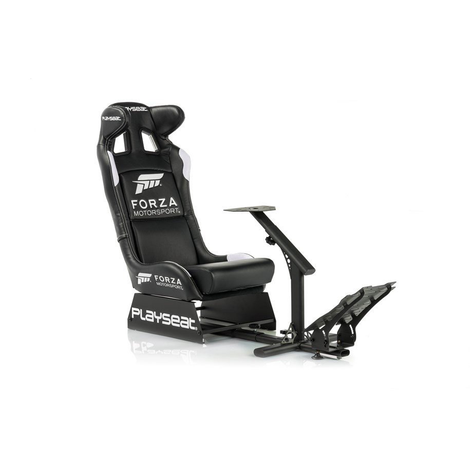 Pelituoli - Playseat Forza Motorsport Sim-racing-ohjaamo - Musta - PU Nahka - Jopa 120 kg - RFM.00216