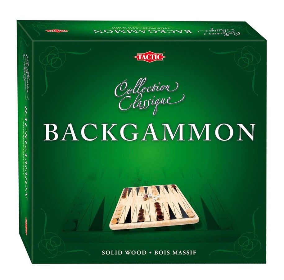 Lautapelit - Tactic Backgammon - cardbord box (ENG) - 40219