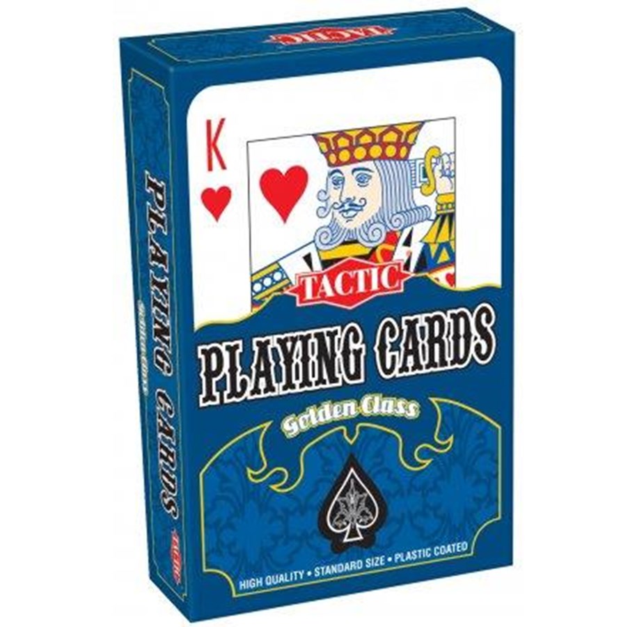 Lautapelit - Tactic Playing cards int. Golden (multi) - 00489