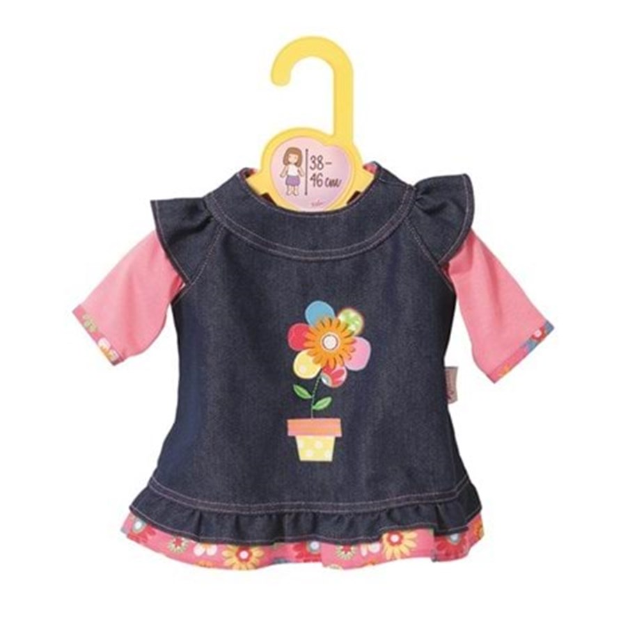 Nuket, pehmolelut ja oheistarvikkeet - Baby Born Dolly Moda Dress Jeans  L - 870006
