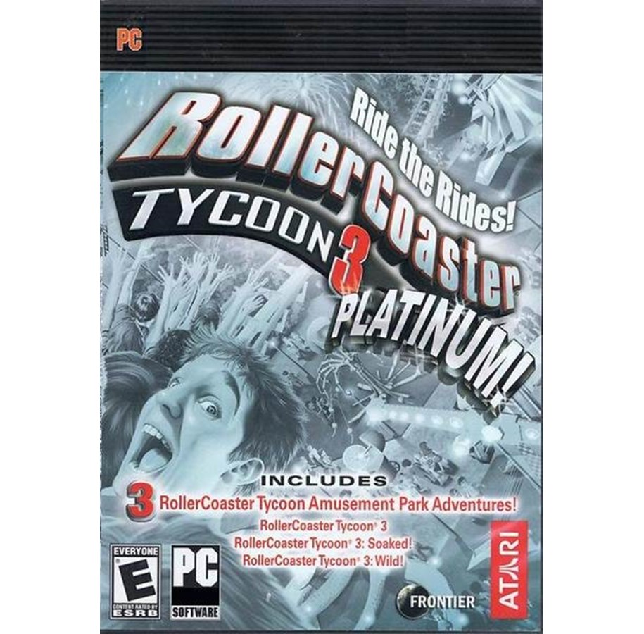 Pelit - Rollercoaster Tycoon 3: Platinum - Windows - Simulaatio - 5390102520915